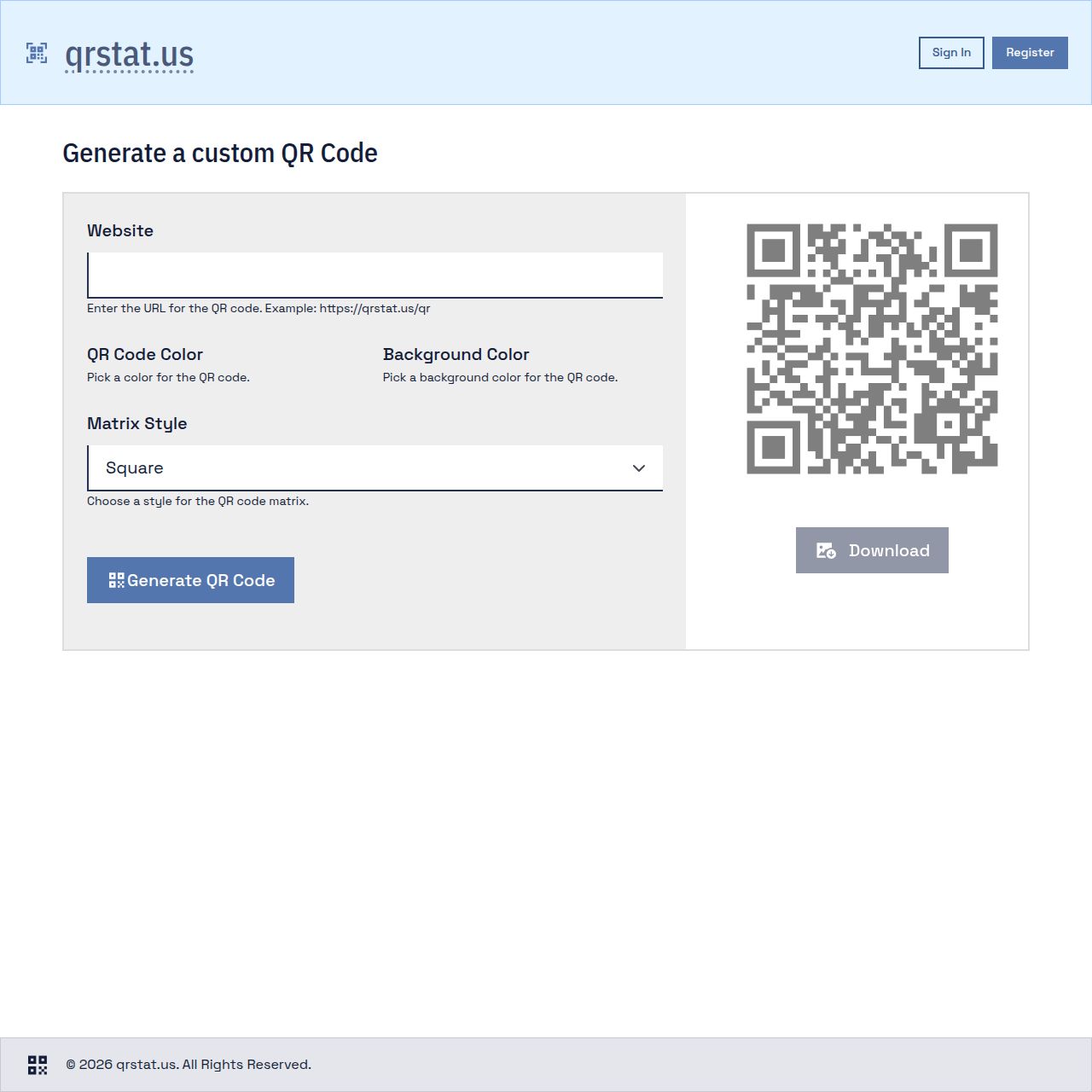 qrstatus